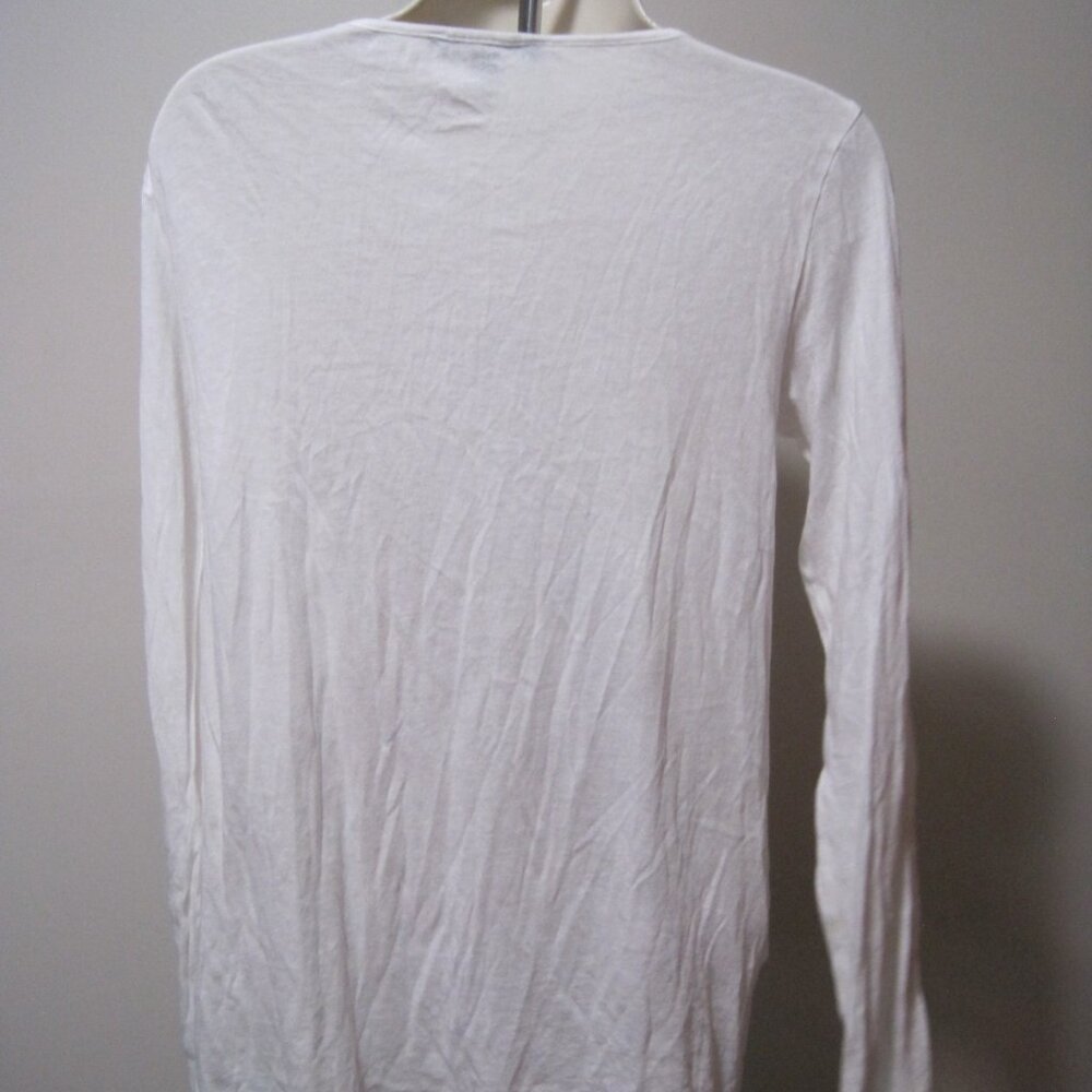 Women’s Express Solid White Cotton Modal Pullover… - image 4